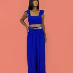 Cropped Samira - Azul Royal