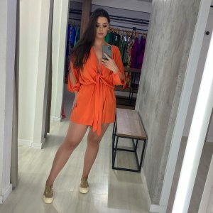 Macaquinho Andressa - Laranja - Image 2