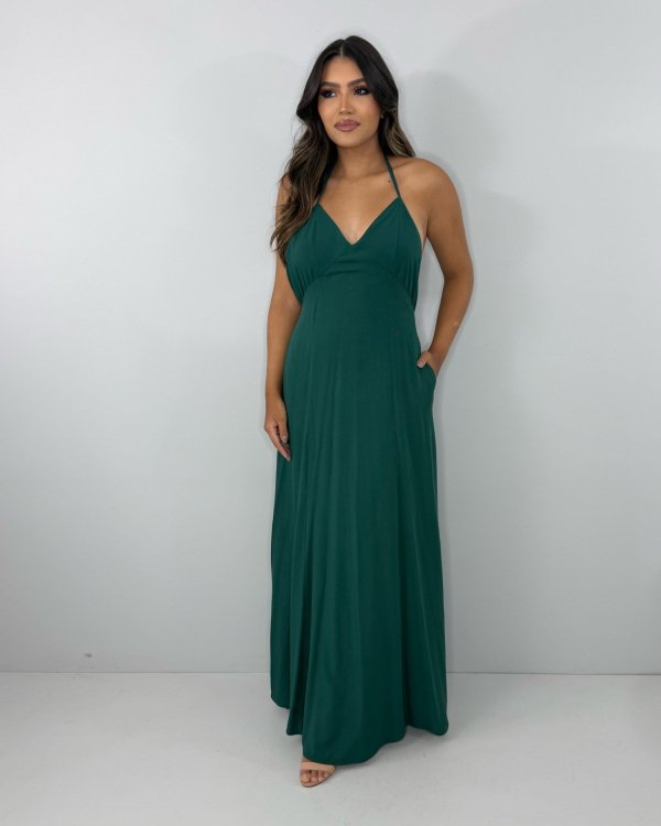 Vestido Victória - Verde Amazônia - Imagem 7