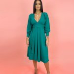 Vestido Leti - Verde Amazônia