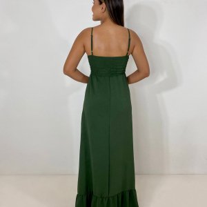 Vestido Amelie - Verde Militar - Image 4