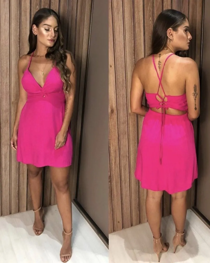 Vestido Carolina - Pink, foto 2