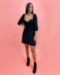 Vestido Tatiane – Preto