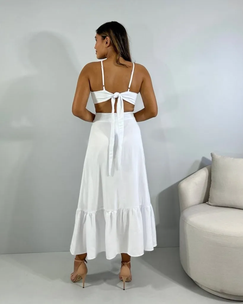 Vestido Aurora - Branco, foto 4