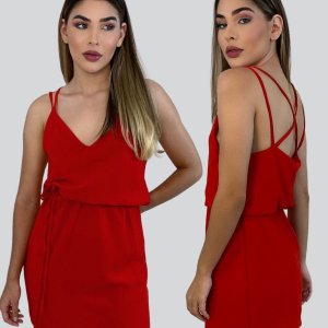 Vestido Isis - Vermelho - Image 3