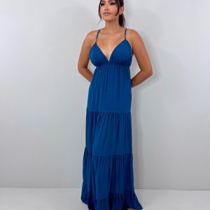 Vestido Sophia - Azul Petróleo - Image 4