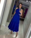 Vestido Estefane – Azul Royal