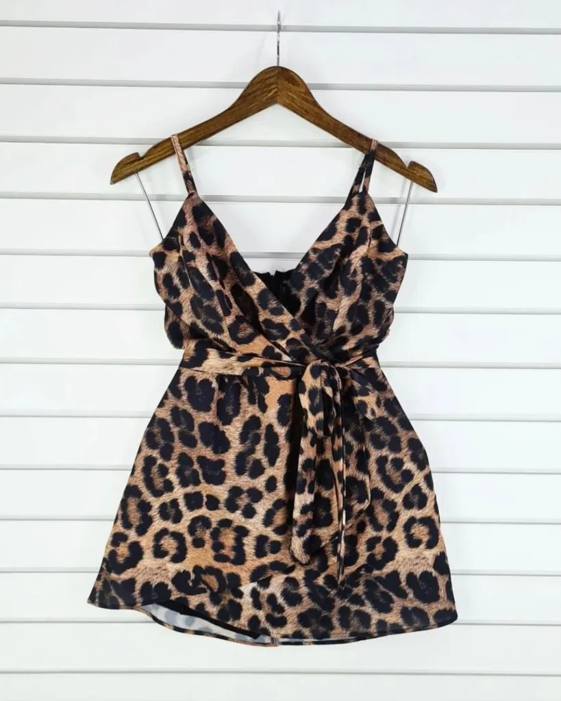 Vestido Paola - Animal Print