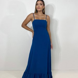 Vestido Amelie - Azul Petróleo - Image 1