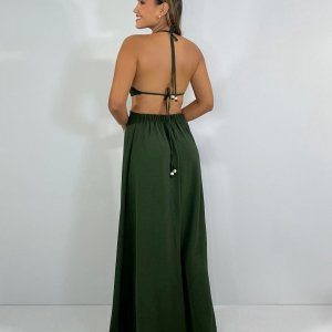 Vestido Melinda - Verde Militar - Image 5