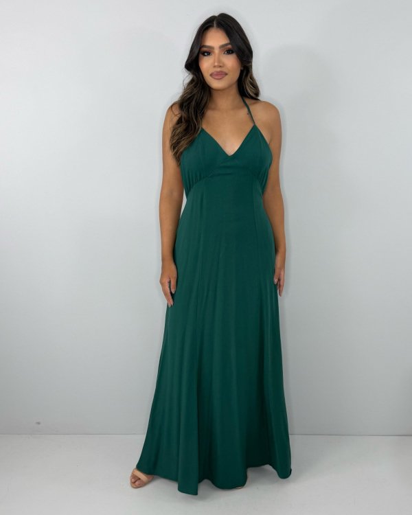 Vestido Victória - Verde Amazônia - Imagem 2