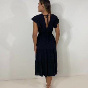 Vestido Laís Midi - Preto - Image 3