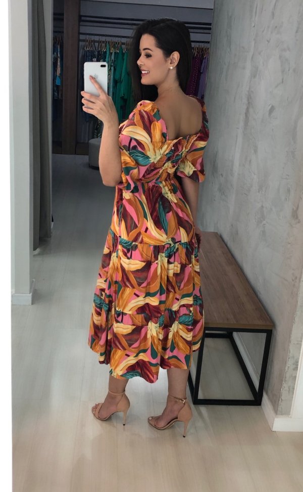 Vestido Juliana - Estampado - Imagem 2