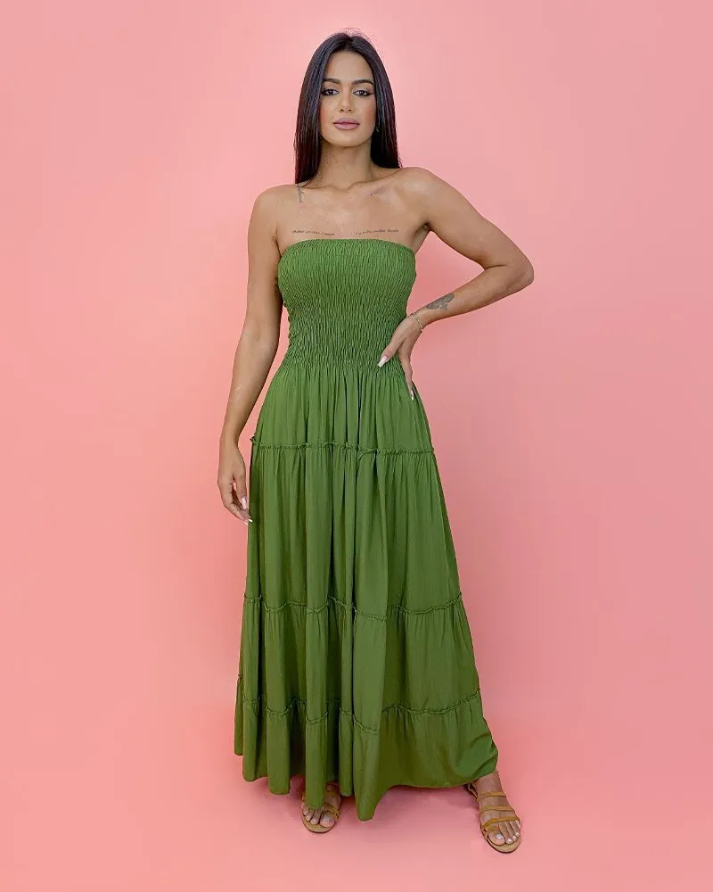 Vestido Gabriela - Folhagem, foto 2
