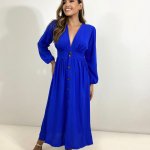 Vestido Clara - Azul Royal
