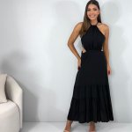 Vestido Estefane - Preto