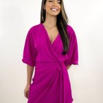 Vestido Maristela - Fúcsia
