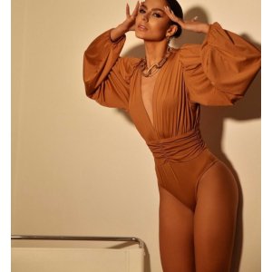 Body Heloísa -  Caramelo - Image 5