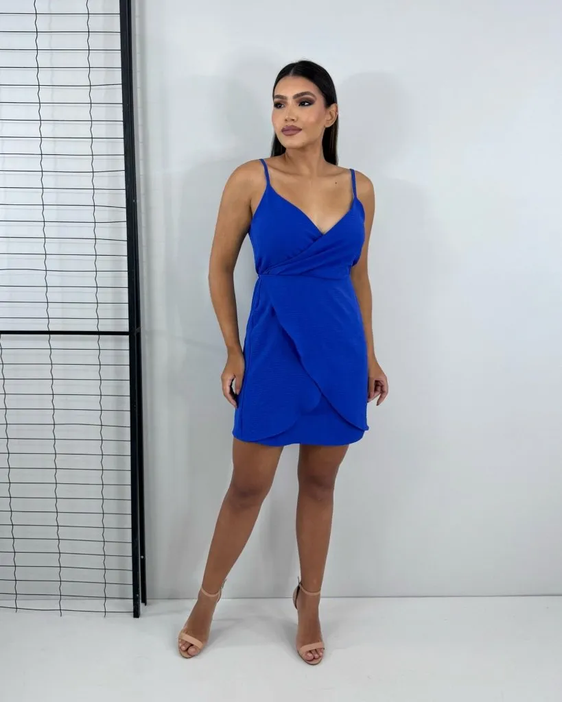 Vestido Anastasia - Azul Royal