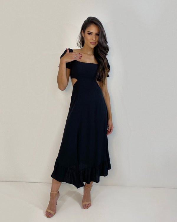 Vestido Jasmin - Preto - Imagem 5