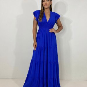 Vestido Laís Longo - Azul Royal - Image 5