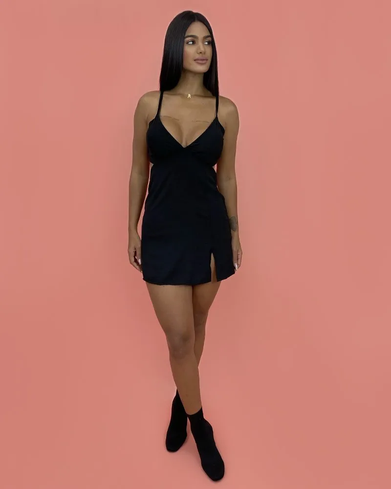 Vestido Elisângela - Preto