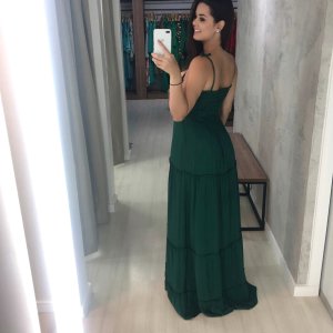 Vestido Gabriela - Verde Esmeralda - Image 3