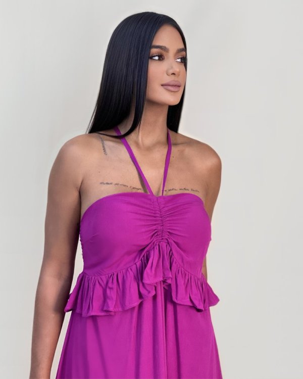 Vestido Marcy - Fúcsia - Imagem 2