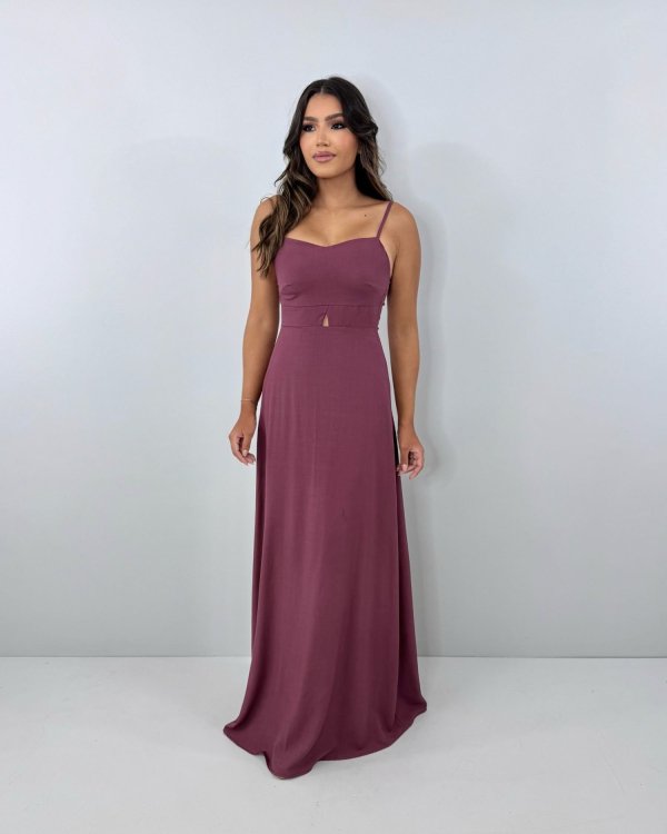 Vestido Lanna - Marrom