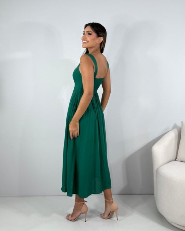 Vestido Samanta - Verde Amazônia - Imagem 3