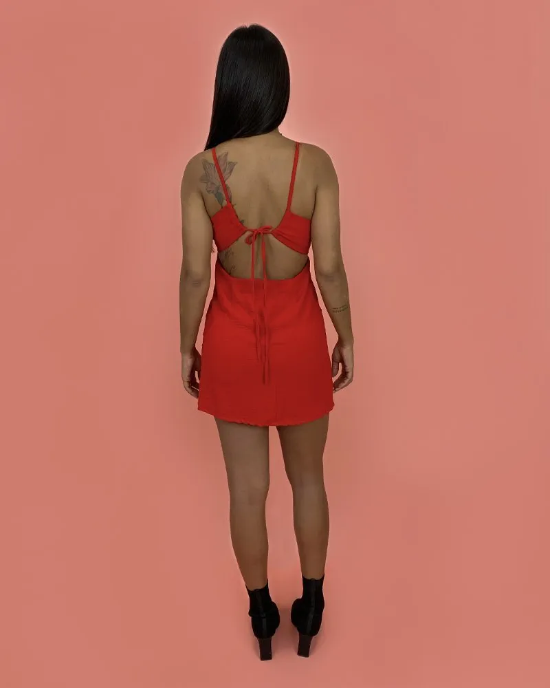 Vestido Elisângela - Vermelho