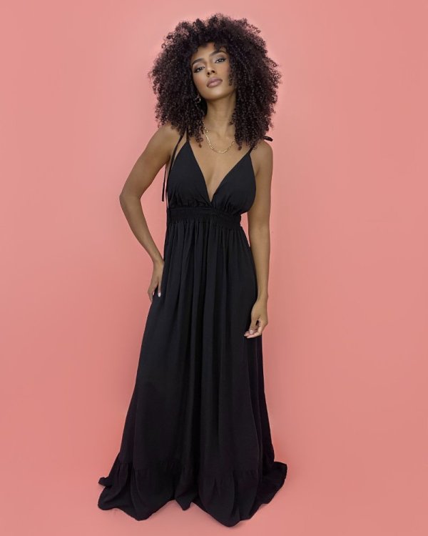 Vestido Valentina Longo - Preto