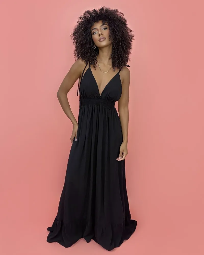 Vestido Valentina Longo - Preto