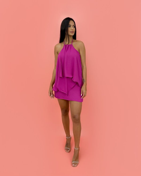 Vestido Tiffany - Fúcsia - Imagem 5