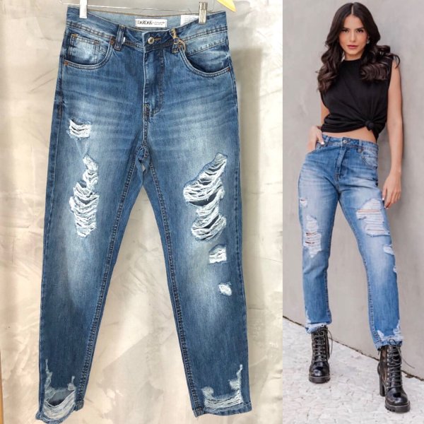 Calça Jeans Mom Pietra