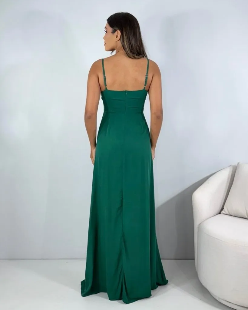Vestido Lanna - Verde Amazônia, foto 6