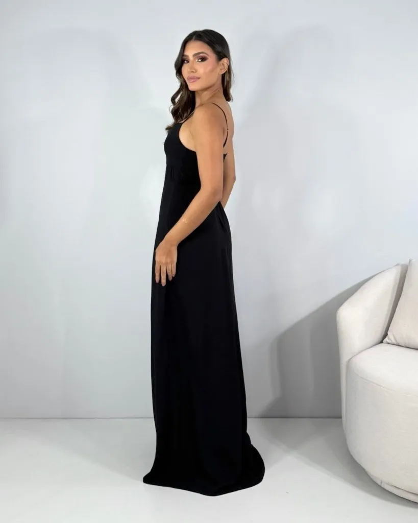 Vestido Lanna - Preto