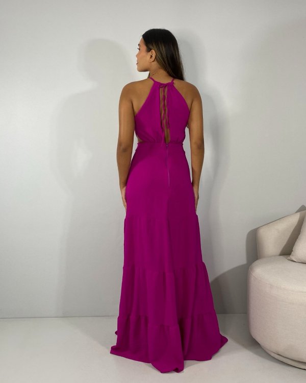 Vestido Estefane Longo - Fúcsia - Imagem 5