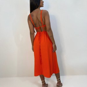 Vestido Kelly - Laranja - Image 2