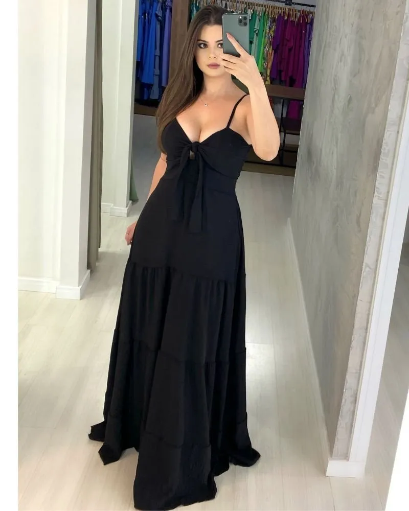 Vestido Camila - Preto