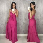 Vestido Camila - Rosa Chiclete