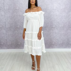 Vestido Angélica - Branco - Image 2