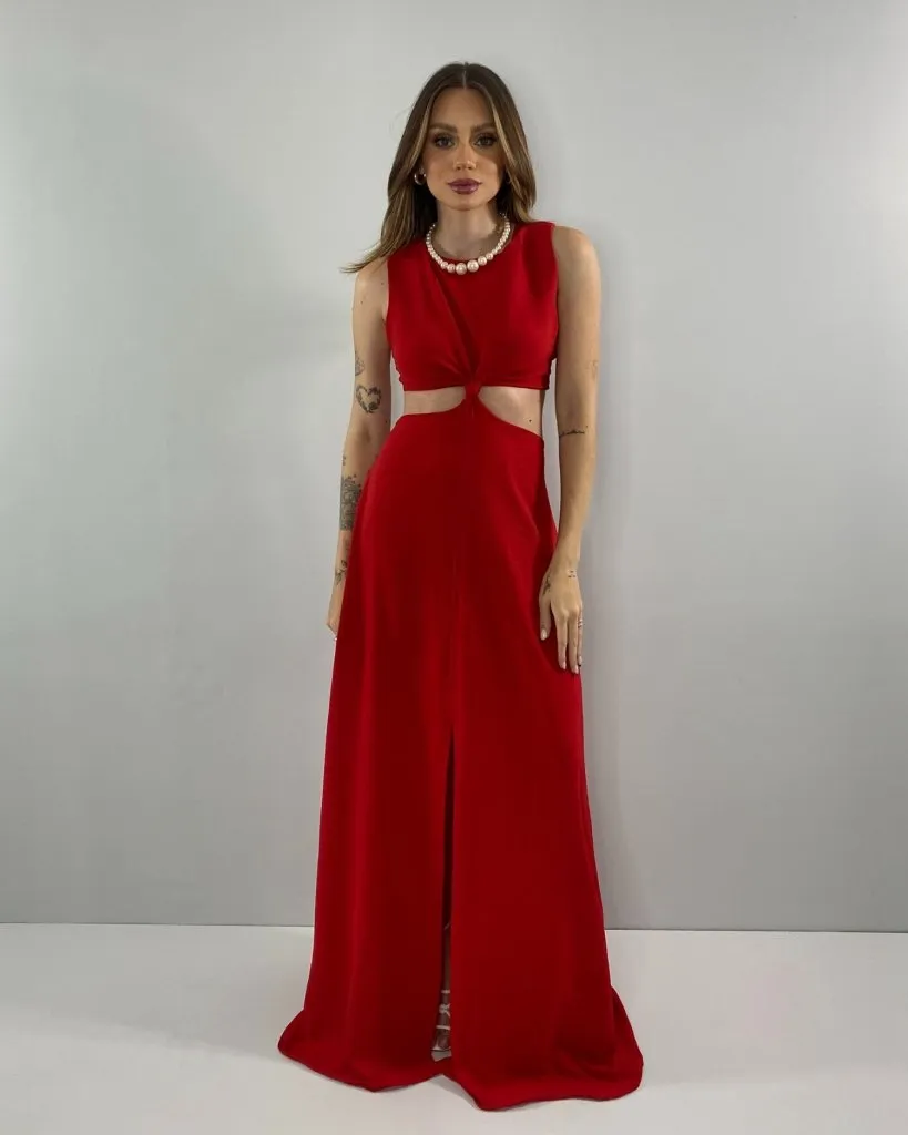 Vestido Emma - Vermelho, foto 3