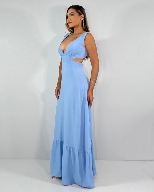 Vestido Miranda - Azul Serenity - Imagem 5