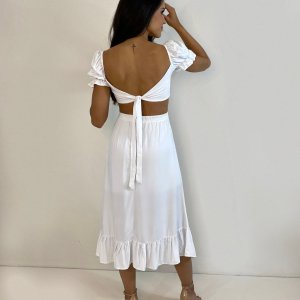 Vestido Jasmin - Branco - Image 3