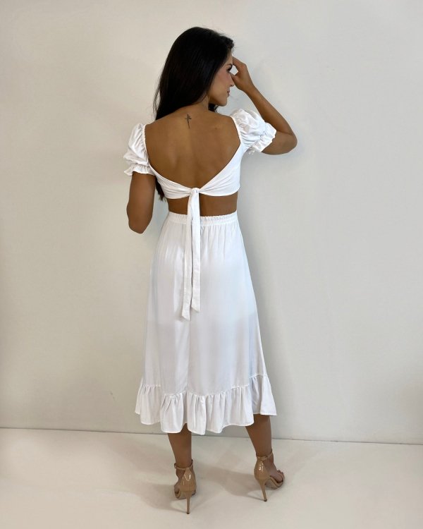 Vestido Jasmin - Branco - Imagem 3