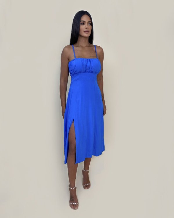 Vestido Ângela - Azul - Imagem 5