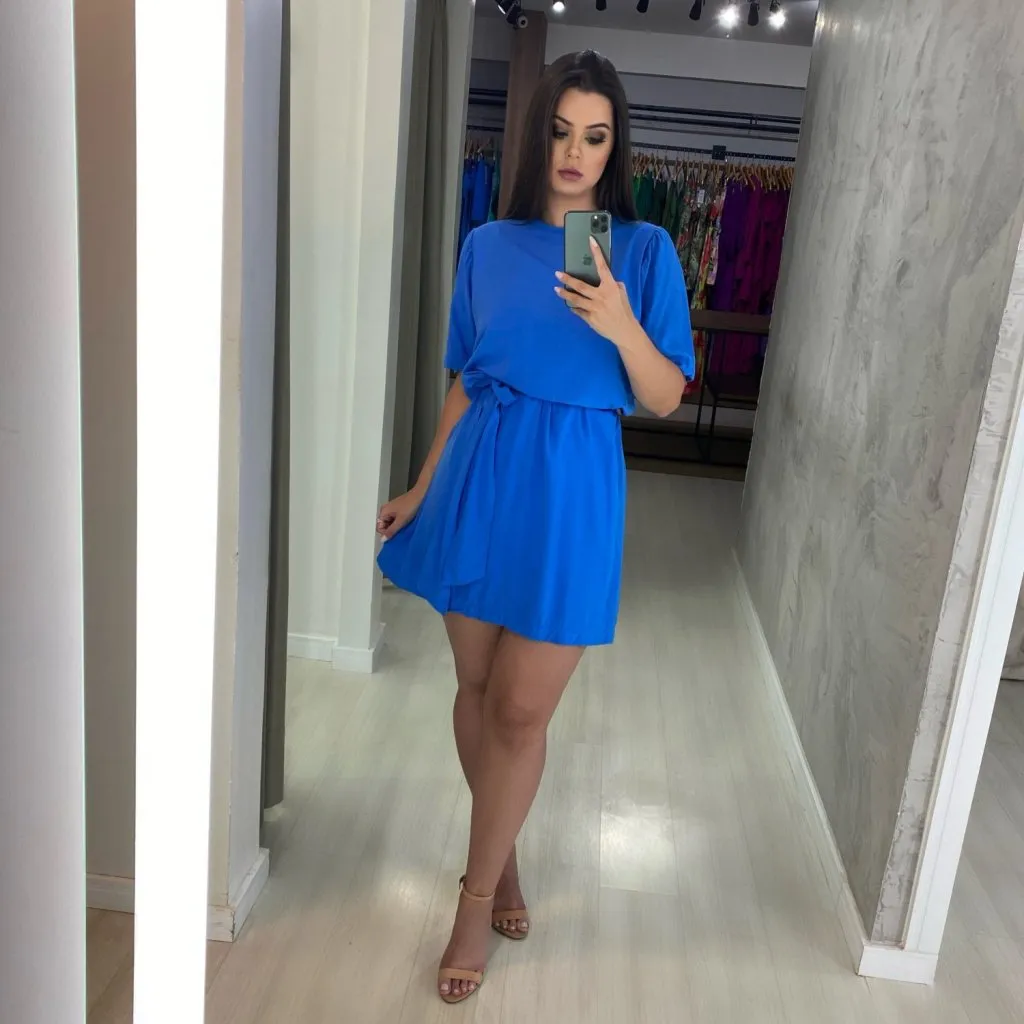 Vestido Elis - Azul, foto 2