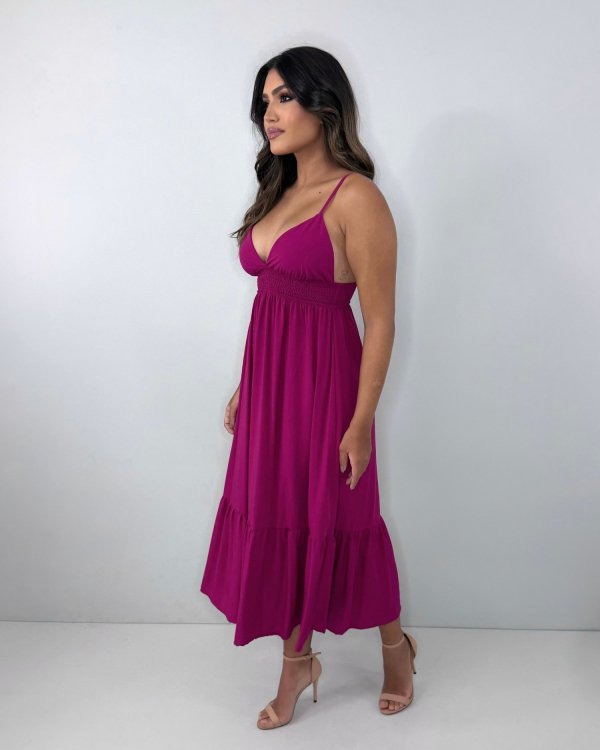 Vestido Beatriz - Cereja - Imagem 4