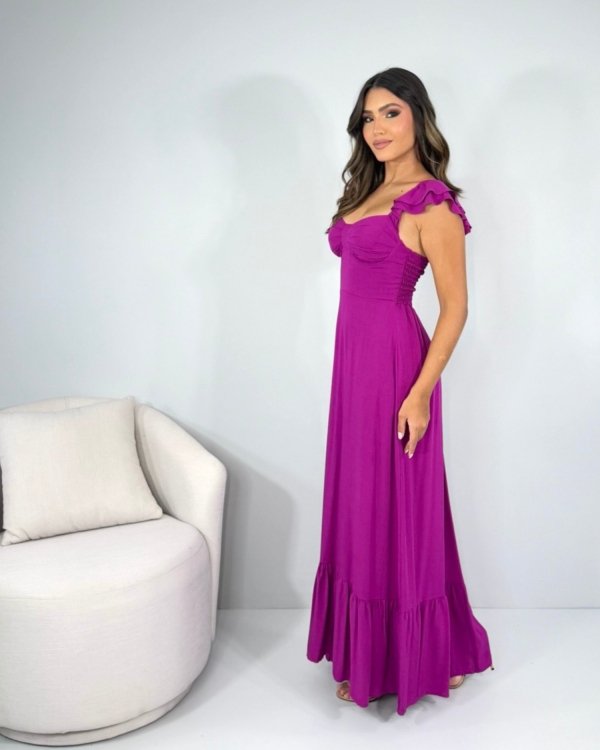 Vestido Isla - Fúcsia - Imagem 2